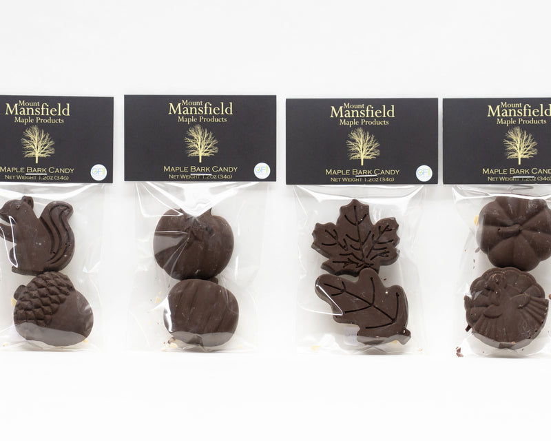 Maple Bark Candy-Fall Shapes
