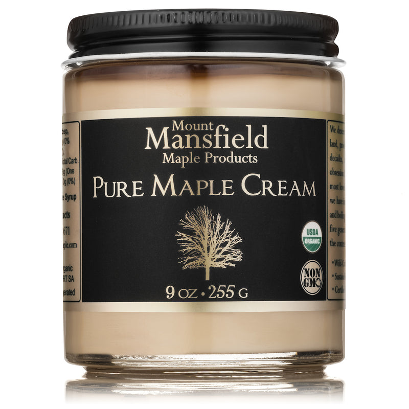 Mansfield Maple 9oz Maple Cream Organic