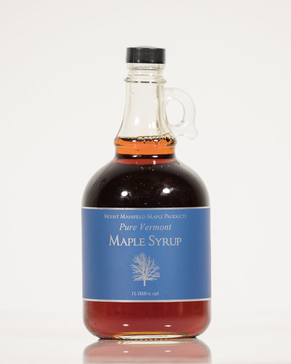 CLOSEOUTS- Pure Vermont Maple Syrup- Glass Jug