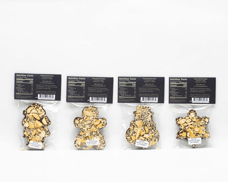 Maple Bark Candy-Holiday Shapes