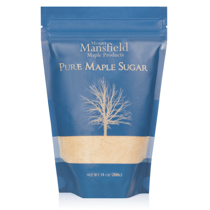 Mansfield Maple 14oz Granulated Maple Sugar Front