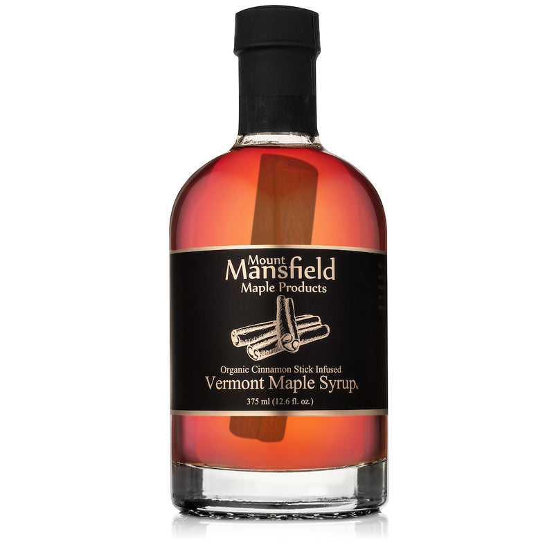 Mansfield Maple 375ml Cinnamon Infused Maple Syrup Organic