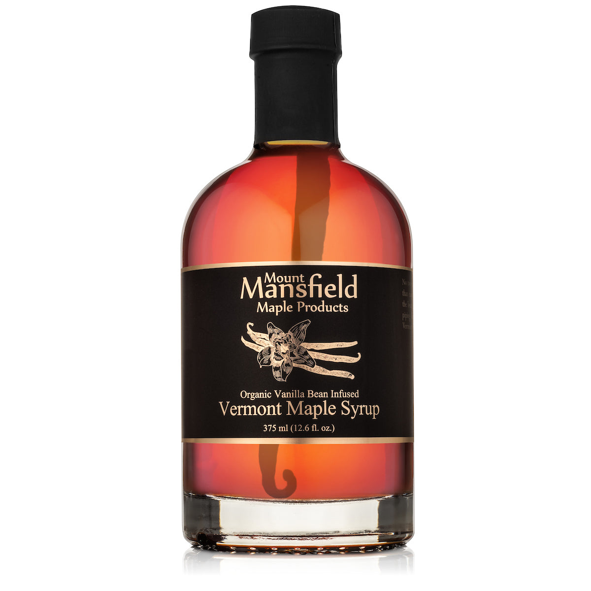 Mansfield Maple 375ml Vanilla Infused Maple Syrup Organic