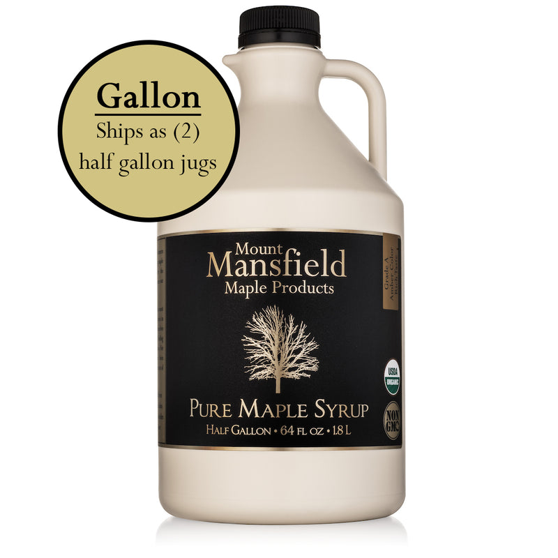 Mansfield Maple Half Gallon Maple Syrup Organic