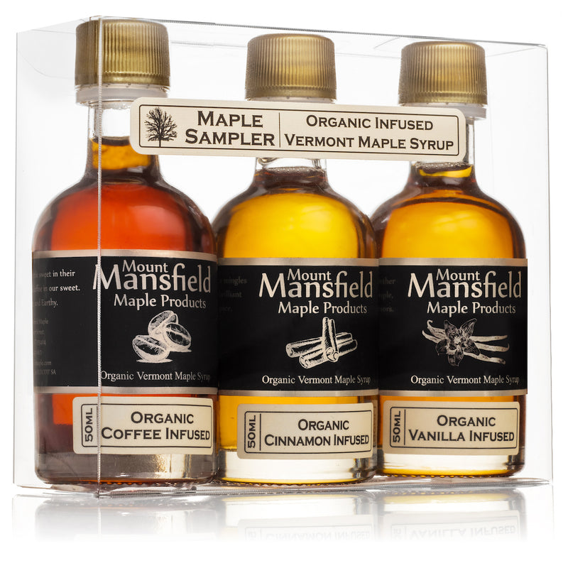 Mansfield Maple Infused Maple Syrup Sampler