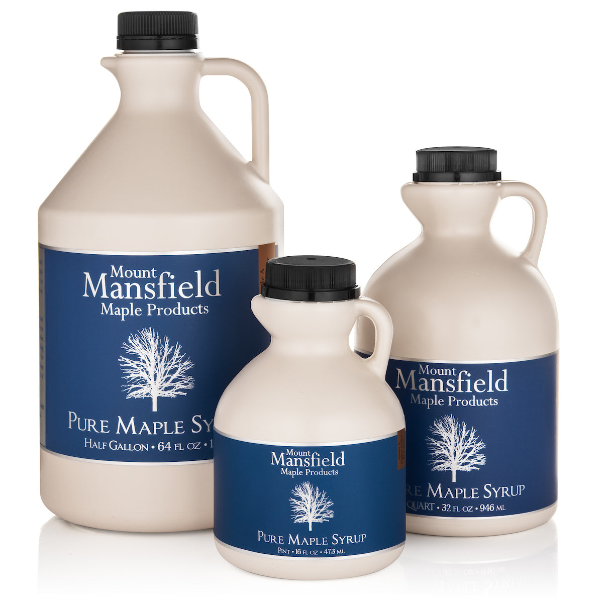 Pure Vermont Maple Syrup- Plastic Jug - Mount Mansfield Maple Products