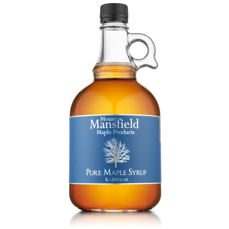 CLOSEOUTS- Pure Vermont Maple Syrup- Glass Jug