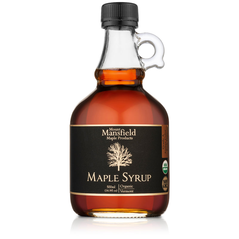 Organic Pure Vermont Maple Syrup- Glass Jug