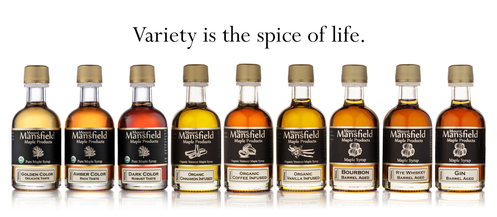The Complete Tasting Room Sampler Set - Mount Mansfield Maple Products