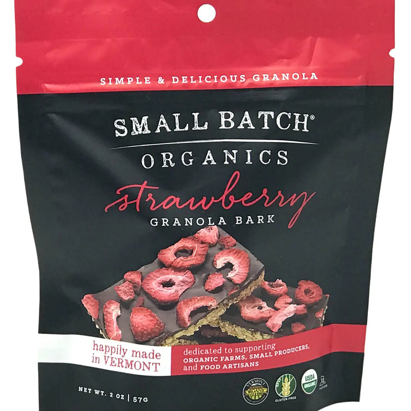 Small Batch Organics- Organic Strawberry Granola Bark