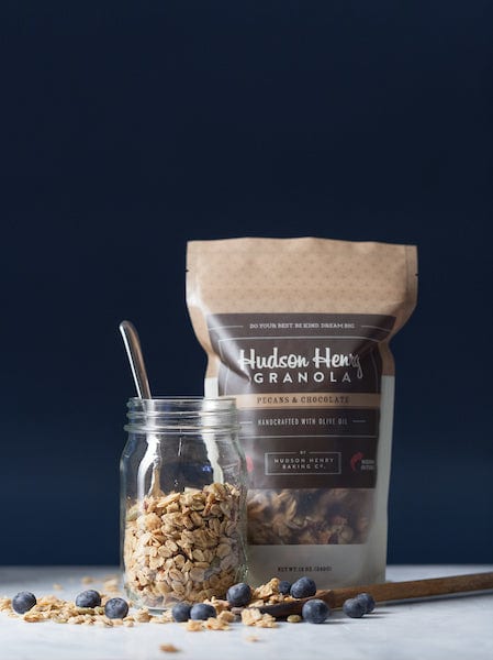 Hudson Henry Granola 12oz Bag- Pecans and Chocolate - Mount Mansfield Maple Products