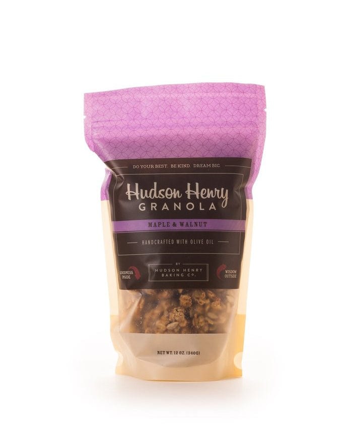 Hudson Henry Granola 12oz Bag- Maple and Walnuts - Mount Mansfield Maple Products