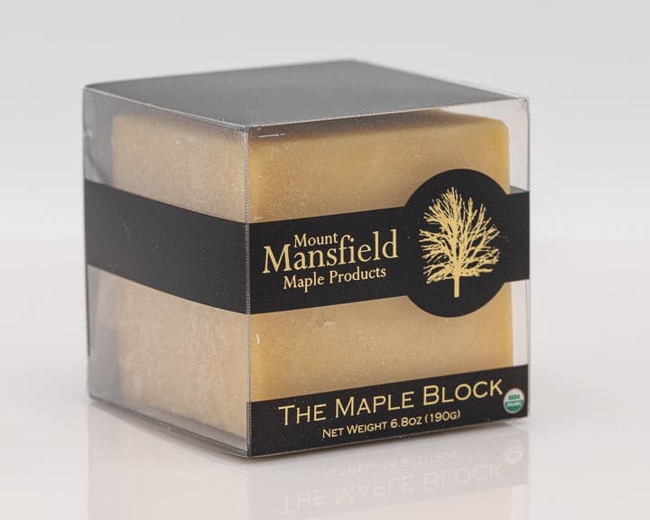 The Maple Block | Mount Mansfield Maple Products